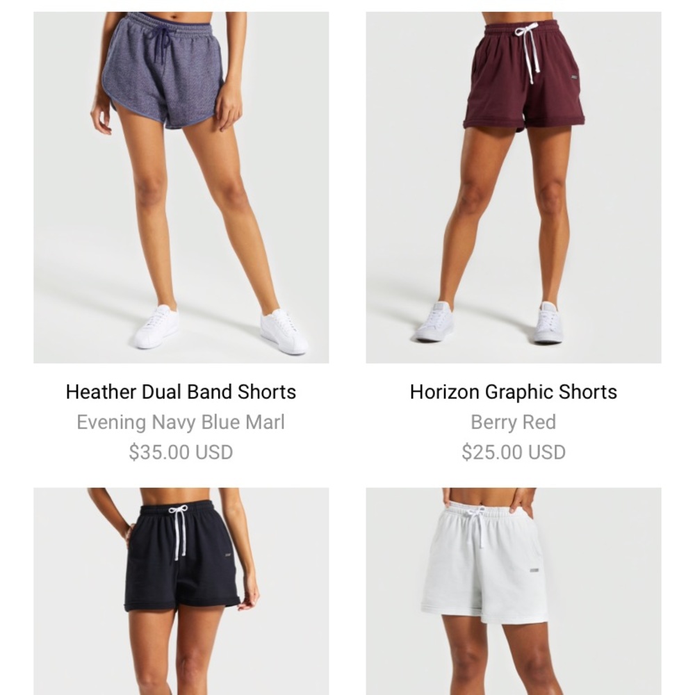 ISO Gymshark shorts